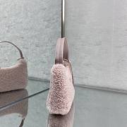 Prada Re-Edition 2000 Pink Wool 22x12x6cm - 4