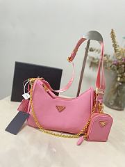 Prada Re-edition 2005 Pink Bag 22×18×6CM - 2