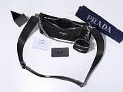 Prada Re-Edititon 2005 Re-Nylon Black 22x12x6cm - 5