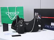 Prada Re-Edititon 2005 Re-Nylon Black 22x12x6cm - 3