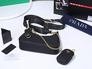 Prada Re-Edititon 2005 Re-Nylon Black Gold 22x12x6cm - 3