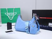 Prada Re-Edititon 2005 Re-Nylon Blue 22x12x6cm - 6