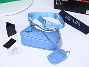 Prada Re-Edititon 2005 Re-Nylon Blue 22x12x6cm - 4