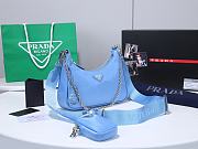 Prada Re-Edititon 2005 Re-Nylon Blue 22x12x6cm - 3