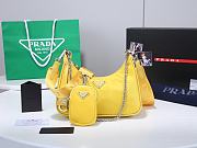 Prada Re-Edititon 2005 Re-Nylon Yellow 22x12x6cm - 4