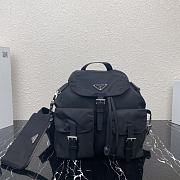 Prada Re-Nylon Black Backpack 30x32x15cm - 3