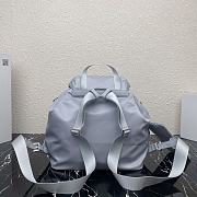 Prada Re-Nylon Grey Backpack 30x32x15cm - 2