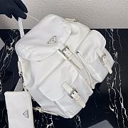 Prada Re-Nylon White Backpack 30x32x15cm - 3