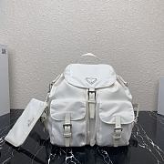 Prada Re-Nylon White Backpack 30x32x15cm - 5