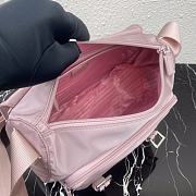 Prada Re-Nylon Triangle Pink 27x20x12cm - 5
