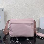 Prada Re-Nylon Triangle Pink 27x20x12cm - 4