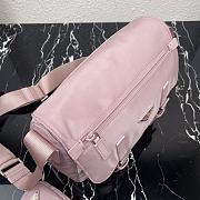 Prada Re-Nylon Triangle Pink 27x20x12cm - 2