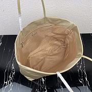 Prada Tessuto Tote Bag Cream Cloth Nylon 40×34×16cm - 2