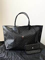 Goyard Crossbody Black Bag 09 Size 57x33x16CM - 6