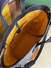 Goyard Voltaire Tote Bag Blue Size 38x13x37CM - 6