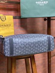 Goyard Voltaire Tote Bag Blue Size 38x13x37CM - 4