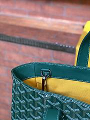 Goyard Voltaire Tote Bag Green Size 38x13x37CM - 3