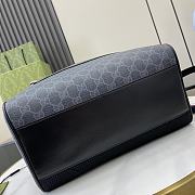 Gucci GG Supreme Backpack Black Size 28x44cmx15cm - 6