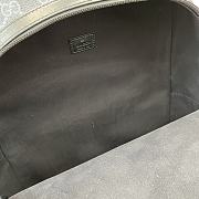 Gucci GG Supreme Backpack Black Size 28x44cmx15cm - 2