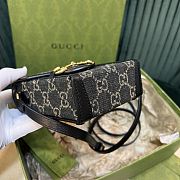 Gucci Horsebit 1955 Mini Black Size 11.5x17x4CM - 2