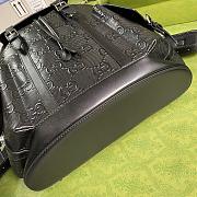 Gucci Jumbo Backpack Black Size 43x34cmx12cm - 3