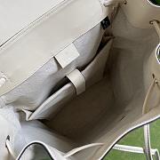 Gucci Jumbo Backpack White Size 43x34cmx12cm - 6