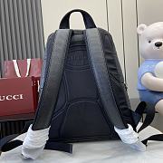 Gucci Jumbo GG Backpack Black Size 35x40cx17cm - 4