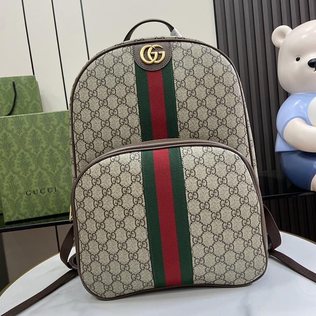 Gucci Ophidia Backpack Beige Size 40x28x15cm - 1