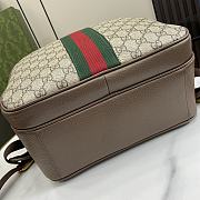 Gucci Ophidia Backpack Beige Size 40x28x15cm - 5