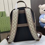 Gucci Ophidia Backpack Beige Size 40x28x15cm - 6