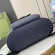 GUCCI OPHIDIA BACKPACK BLUE 792104 Size 44x34x21cm - 6