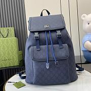 GUCCI OPHIDIA BACKPACK BLUE 792104 Size 44x34x21cm - 5