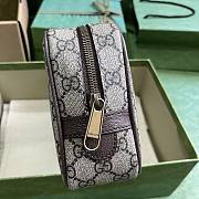 Gucci Savoy Toiletry Case Beige Size 23x14x6CM - 6