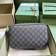 Gucci Savoy Toiletry Case Black Size 23x14x6CM - 6
