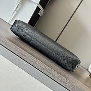 Loewe Clutch Bag Leather Black Size 29x6x20cm - 3