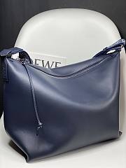 Loewe Cubi 2022 Bag Blue Size 30x16x32CM - 5
