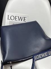 Loewe Cubi 2022 Bag Blue Size 30x16x32CM - 4