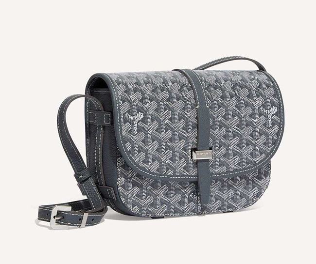 Goyard Belvedere PM Bag Grey Size 17x22x6cm - 1