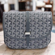 Goyard Belvedere PM Bag Grey Size 17x22x6cm - 4