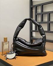 Loewe Hobo Axillary Bag Black Size 31x16x15cm - 2