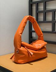 Loewe Hobo Axillary Bag Orange Size 31x16x15cm - 5