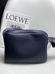 Loewe Postman Bag Blue Size 23x18x9CM - 6