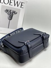 Loewe Postman Bag Blue Size 23x18x9CM - 4
