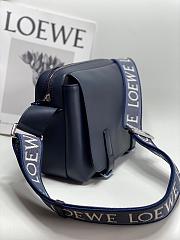 Loewe Postman Bag Blue Size 23x18x9CM - 3