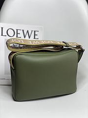 Loewe Postman Bag Green Size 23x18x9CM - 6