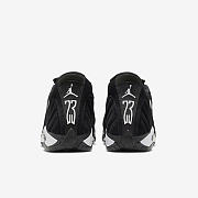 Air Jordan 14 Retro Black White 487471-016 - 5