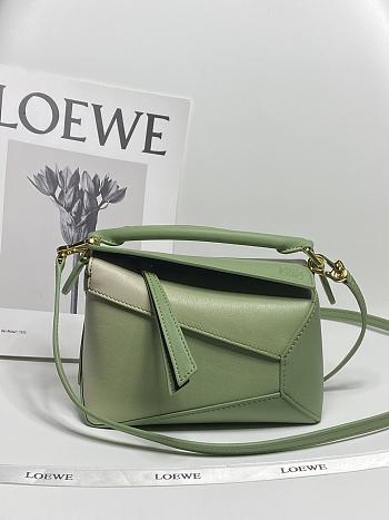 Loewe Puzzle 2022 Green Bag Size 18x12.5x8CM