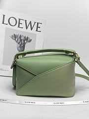 Loewe Puzzle 2022 Green Bag Size 18x12.5x8CM - 2