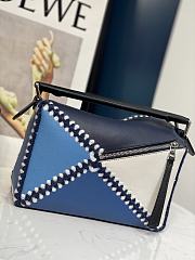 Loewe Puzzle Bag Blue Size 24x10x14CM - 5