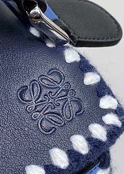 Loewe Puzzle Bag Blue Size 24x10x14CM - 4